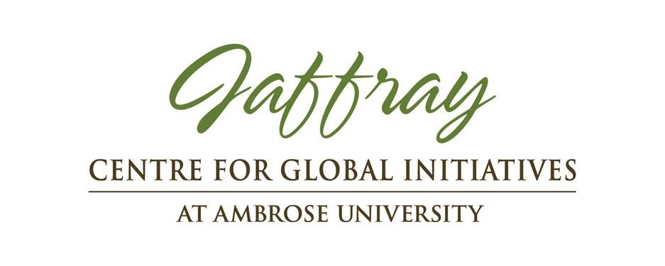 Jaffray logo at Ambrose University1 Jaffray Centre for Global Initiative