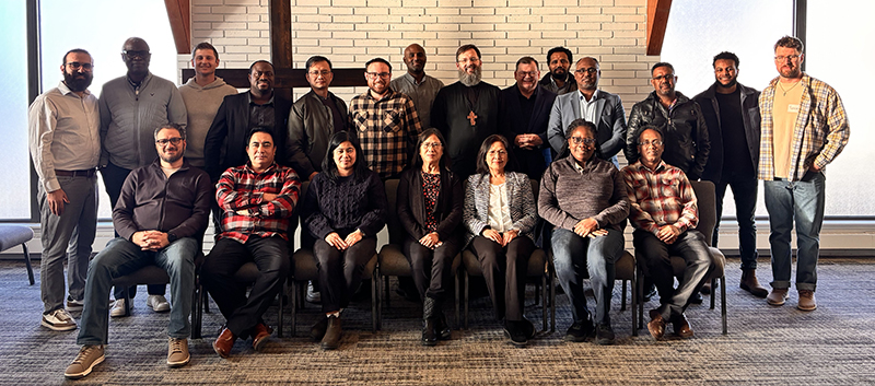 Participants at the Diaspora Preaching Seminar in Winnipeg