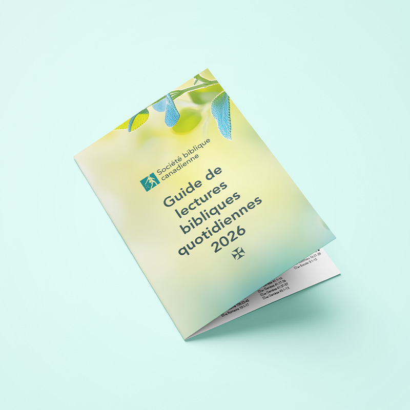 Guide de lectures bibliques quotidiennes