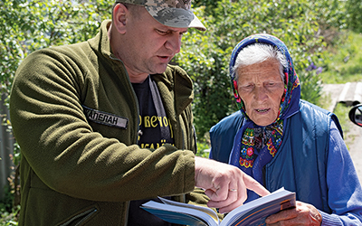 Thank you for helping provide God’s Word for people like Halyna in Ukraine.
